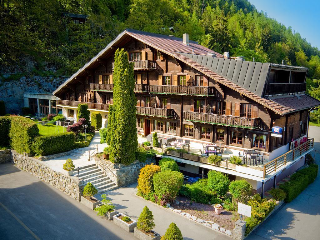 Hotel Aux Mille Etoiles Salvan Zewnętrze zdjęcie